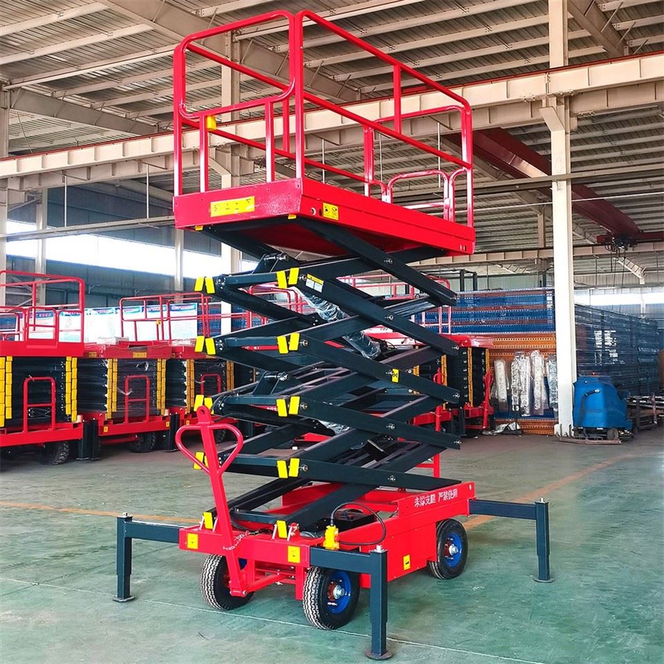 Aerial Work Towable Scissor Lift Platform
