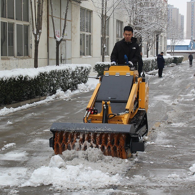 Skid Steer Loader With Snow Blower high quality